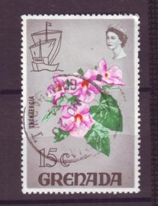 J17913 jlstamps 1968-71 grenada part of set used #302a flowers