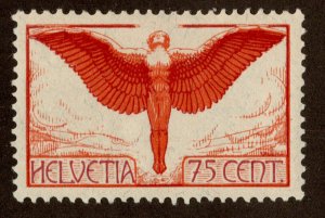 Switzerland Scott C11a Unused hinged.