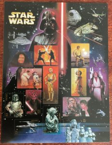 US #4143 MNH Sheet of 15 Star Wars (.41) SCV $15.00