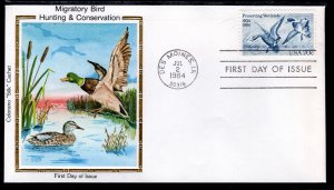 US 2092 Migratory Birds Wetlands Colorano U/A FDC