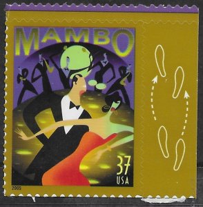 US #3942 mnh. Right Edge.  Let's Dance Mambo.  Nice.