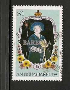 Barbuda  1985-86  overprint stamp used scott # 730