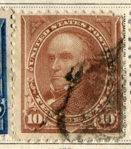 USA; 1898 early Presidential series issue fine used 10c. value