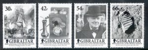 2001 Gibraltar Chronicle Set SG978/981 Unmounted Mint