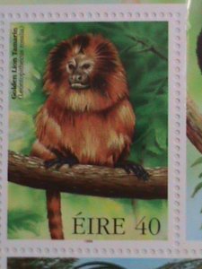 IRELAND  STAMP 1998 SC#1198b  ENDANGERED ANIMALS STAMP FULL SHEET MNH .VERY RARE