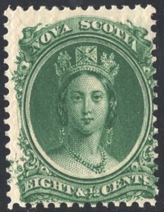 Nova Scotia SC#11 8½¢ Queen Victoria (1860) MLH