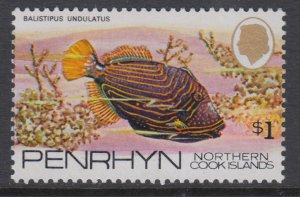 Penrhyn Island 61 Fish MNH VF