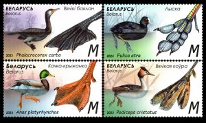 2023 Belarus 1479-1492 Birds - Features of waterfowl