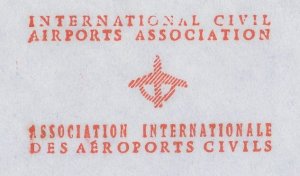 Meter cover France 1981 International Civil Airports Association