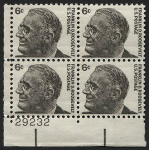 US 1284  Pate block of four  MNH