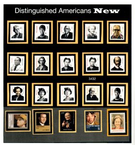 3420-5699 DISTINGUISHED AMERICANS *COMPLETE SET OF 20 STAMPS* MINT VF-NH