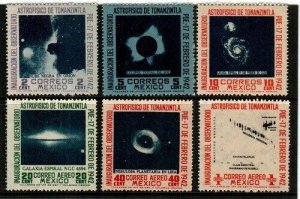 Mexico Scott 774-6,C123-5 Mint hinged