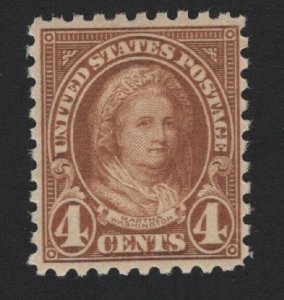 United States MINT Scott Number 585  MNH  F-VF #4  -  BARNEYS