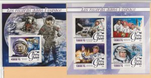 GUINEA - NH MINISHEET+S/S of 2016 - RUSSIAN SPACE PROGRAM - Y.GAGARIN