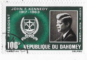 Dahomey #C30  J.F.K.  (U) CV$1.10