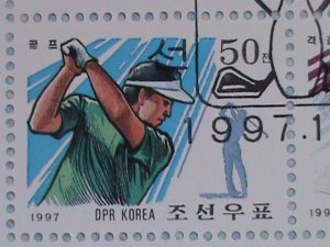 KOREA STAMP: 1997 NATIONAL GAMES CTO NH FULL SHEET