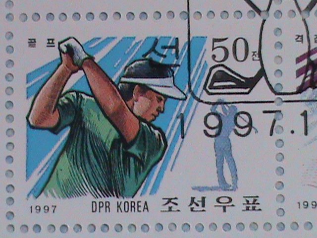 KOREA STAMP: 1997 NATIONAL GAMES CTO NH FULL SHEET