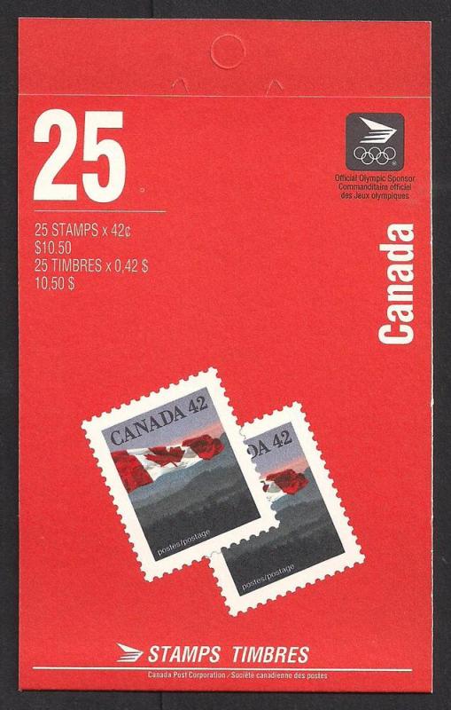 CANADA SC# 1356c VF MNH 1991 COMP BKLT