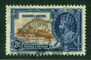 Sierra Leone 1935 #167 U SCV(2022)=$7.25