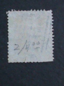 ​HONG KONG-CHINA-1865 SC#13 -157 YEARS OLD-QUEEN VICTORIA-USED VERY FINE-RARE
