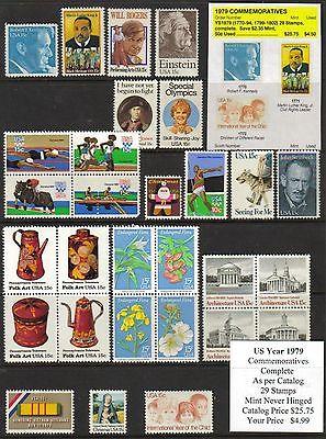 US 1979 Commemorative Year Set, Mint Never Hinged, buy no...