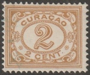 Curacao, stamp, scott#31,  mint,  hinged,  2,  ct,