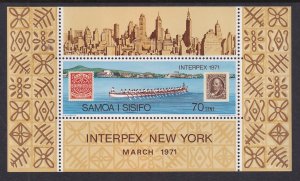 Samoa 343 Souvenir Sheet MNH VF
