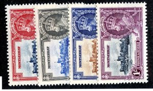 1935 Monserrat  Sc # 85/88 m* cv. $10.25 ( 512 JUB )