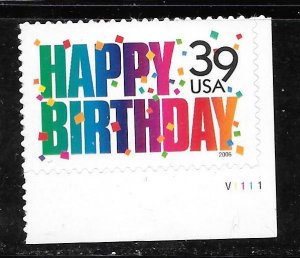 #4079 MNH Plate # Single