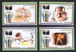 Cook Is. Cook Is Olympic Games Sydney 4v 2000 MNH SC#1237 SG#1438-1441