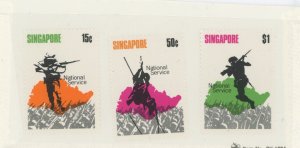 Singapore #119-121 Mint (NH) Single (Complete Set)