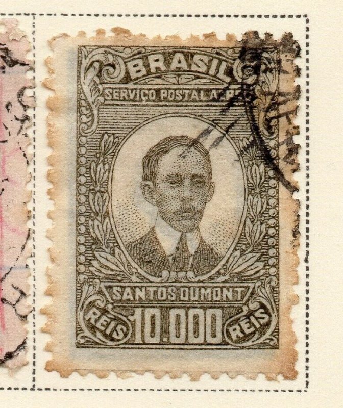 Brazil 1929-30 Early Issue Fine Used 10000r. NW-12104