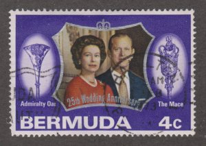 Bermuda 296 Silver Wedding Issue 1972