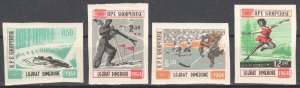 Albania 1963 MNH Stamps Scott 706-709 Imperf Sport Olympic Games