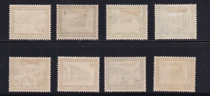 Germany  #B93-B101   MH  1936  complete set