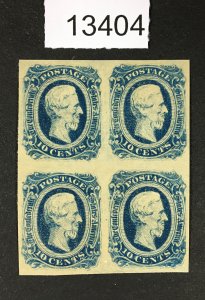 MOMEN: US STAMPS  CSA # 12 MINT OG NH BLOCK OF 4 $225  LOT #13404