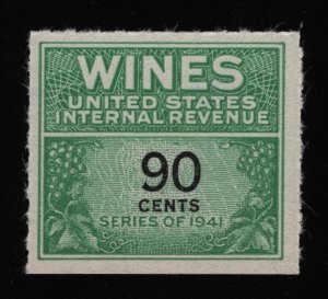 #RE144 90c Wines, Mint NGAI NH [10] **ANY 5=FREE SHIPPING**