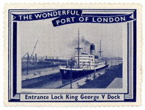(I.B) Cinderella Collection : Port of London (King George V Dock)