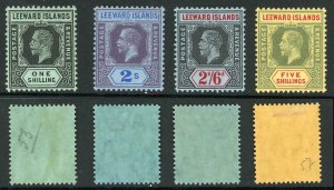 Leeward Is SG54/57b Wmk Mult CA The top 4 Values Fine M/M Cat 99 pounds