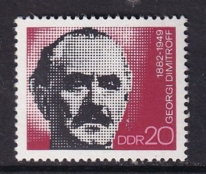 German Democratic Republic   DDR   #1396  MNH 1972  Dimitrov