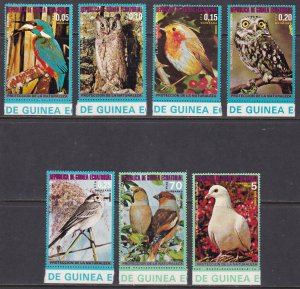 Equatorial Guinea, Fauna, Birds MNH / 1976