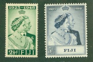 FIJI 139-40 MNH CV $18.20 BIN $10.75