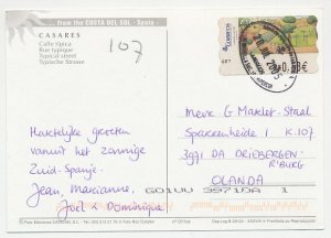 Postcard / ATM stamp Spain 2005 Summer