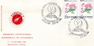 Argentina 1988 International Exhibition of Space in South-America Special Cover