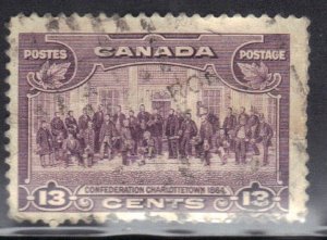 CANADA SC# 224  USED 13c 1935     SEE SCAN