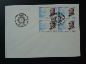 50 years of Rotary in Finland commemorative cover 1977