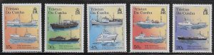 Tristan da Cunha Scott #'s 612 - 616 MNH