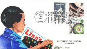 #3184a//f 1920's Celebrate the Century Ray FDC