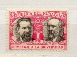 Paraguay 1939 Early Issue Fine Mint Hinged 1P. NW-175825