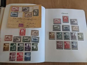 Austria Postwar Collection Graz Renner Sheets Birds Kids MNH + Many Used G105674